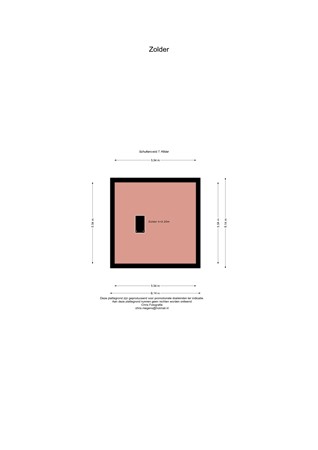 Floorplan - Schuttersveld 7, 7035 DT Kilder